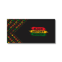 Black History Month Sketch Canvas