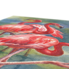 Ethereal Flamingos Oil painting Canvas