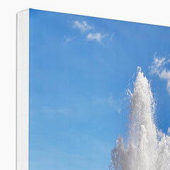 Iconic Washington Monument Fountain Canvas