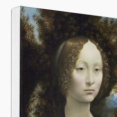 Ginevra de Benci  , Leonardo Da Vinci  Canvas