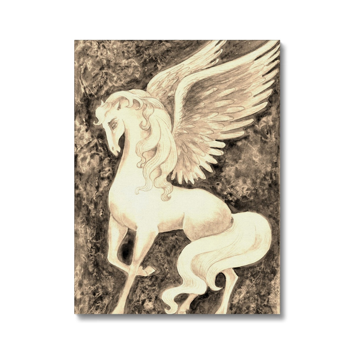 Heavenly Horse With Wings Canvas