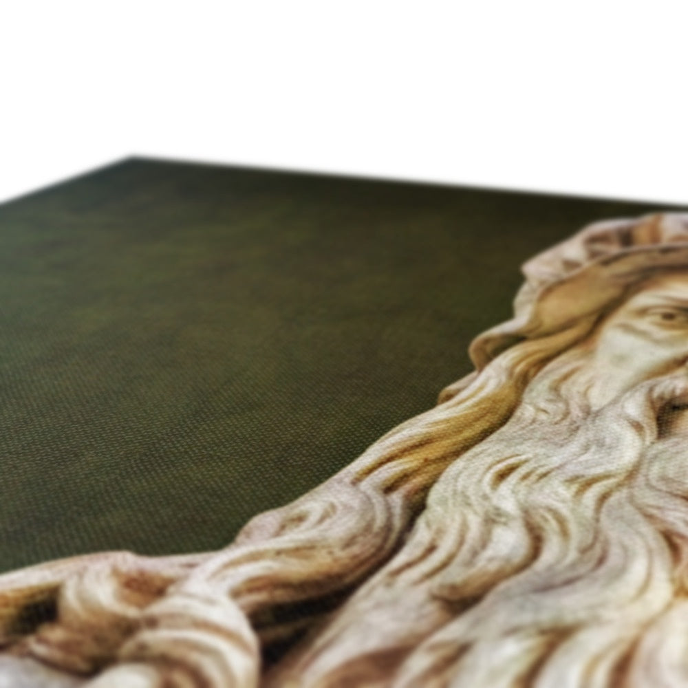 Leonardo Da Vinci Statue Canvas