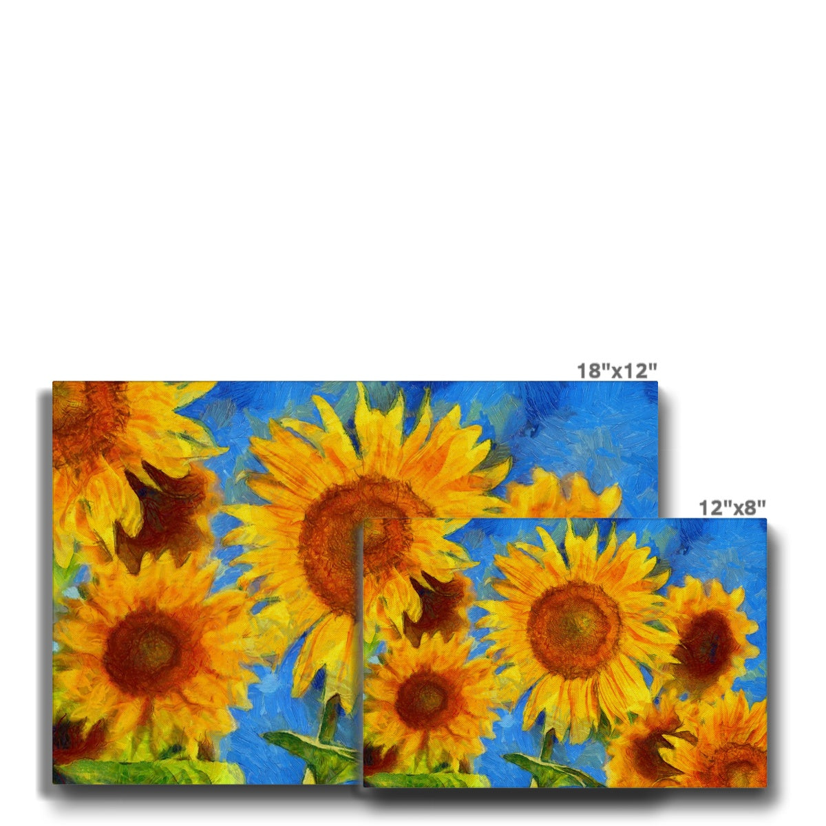 Sunflowers Inspired By Van Gogh Canvas