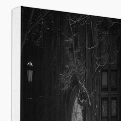 Greyscale Gothic Wall Decor Canvas