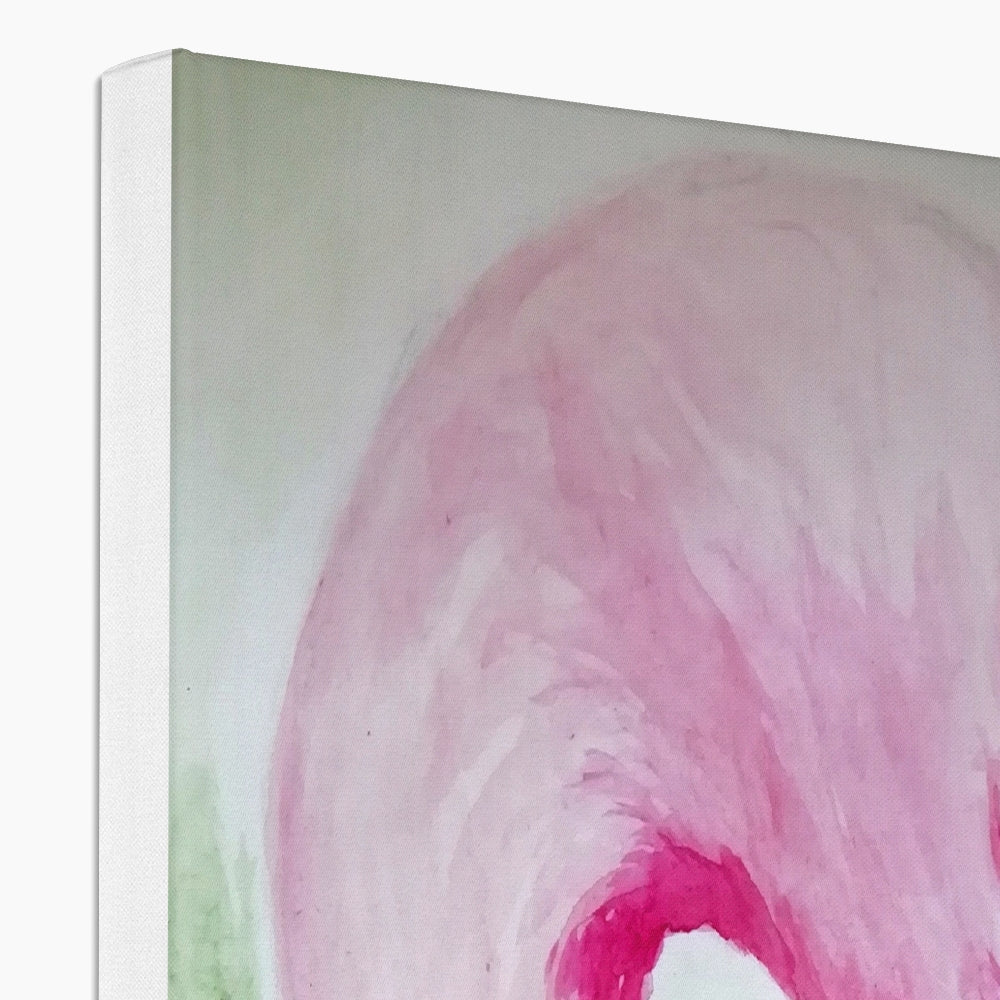 Exquisite Flamingo Painting Canvas