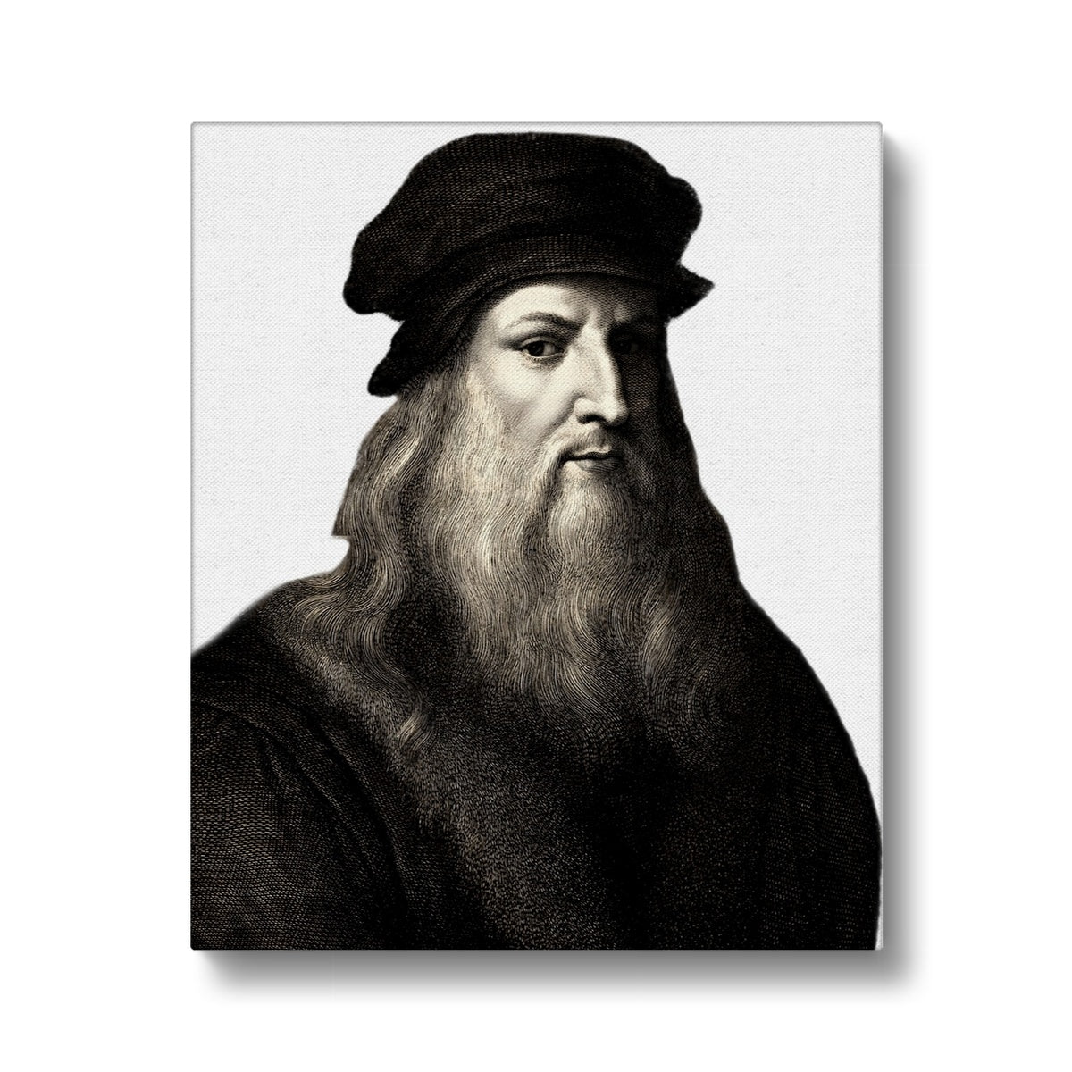 Leonardo Da Vinci Sketch Canvas