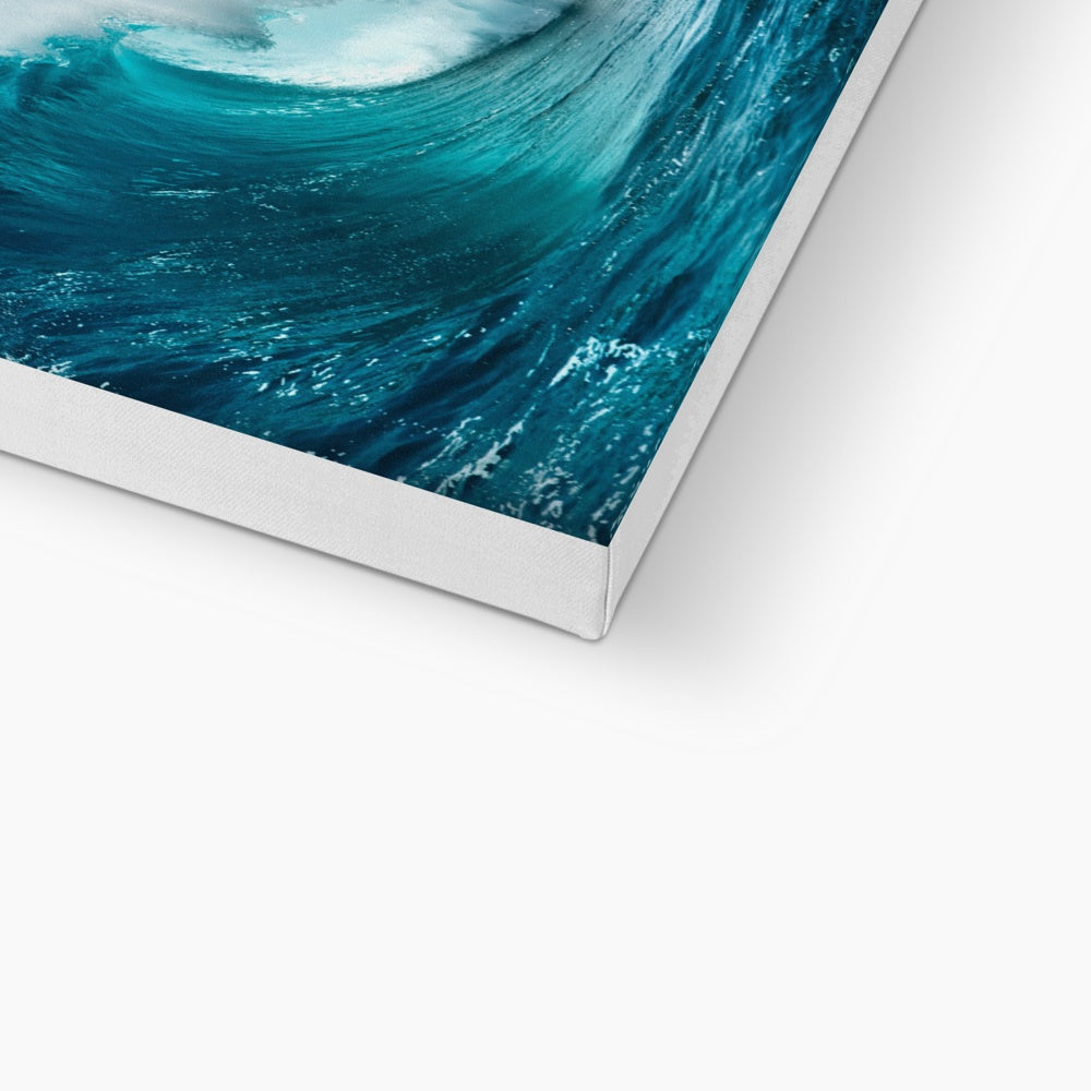 Enchanting Sea Waves Wall Art Canvas