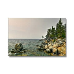 Striking Hidden Beach Lake Tahoe Canvas