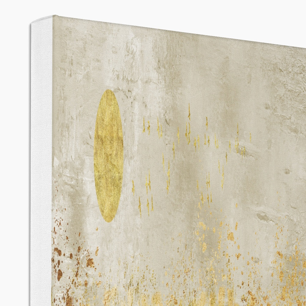 Yellow Forest Wall Art Canvas