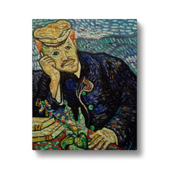 Dr. Gachet's Portrait By Van Gogh Canvas