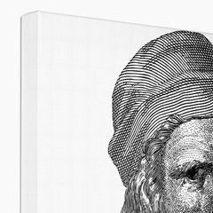 Leonardo Da Vinci Illustration  Canvas