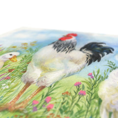 Chicken & Duck Art Canvas