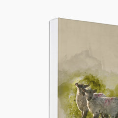 Stunning Painting Of Sheep Canvas