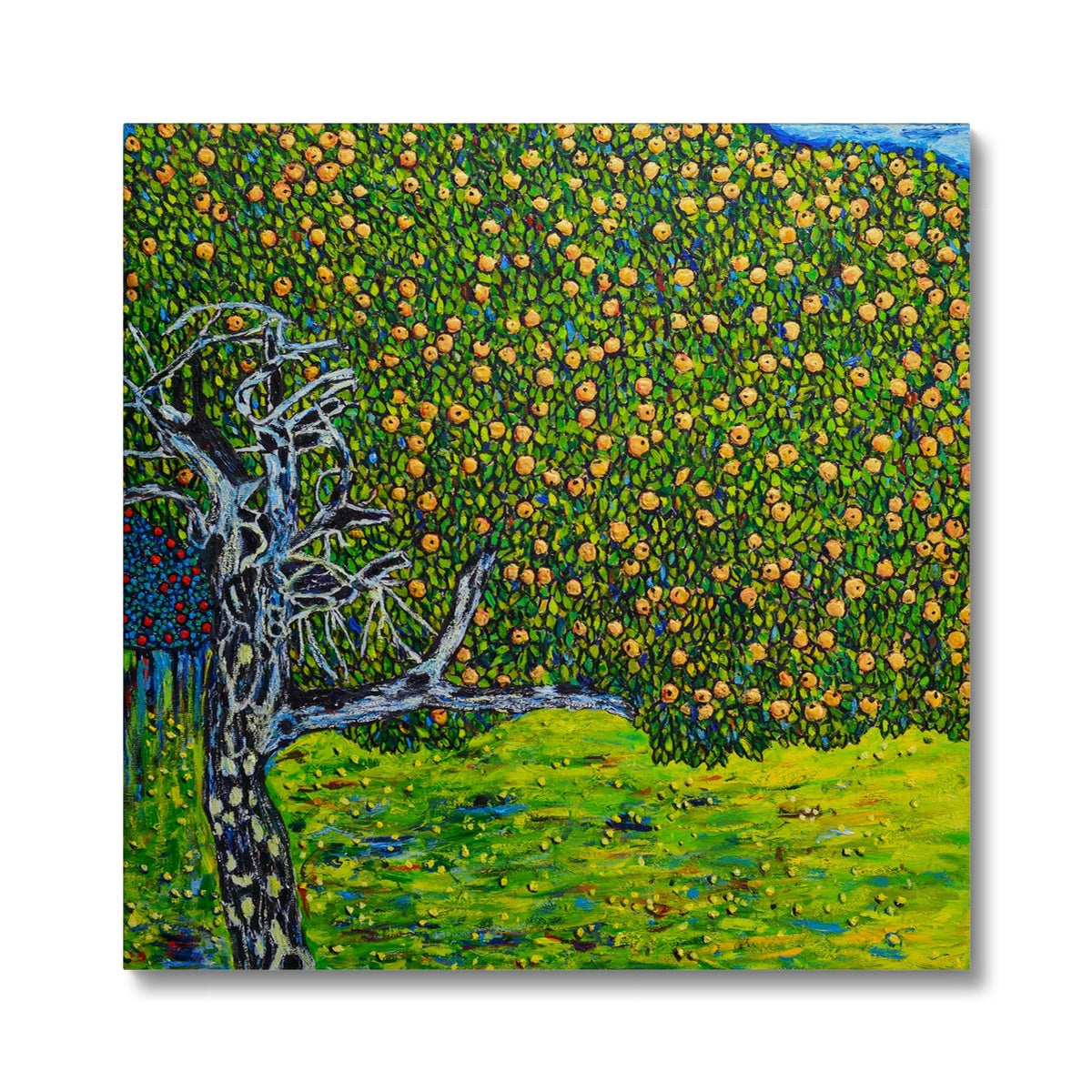 Lavish Yellow Fruit Tree Garden Canvas