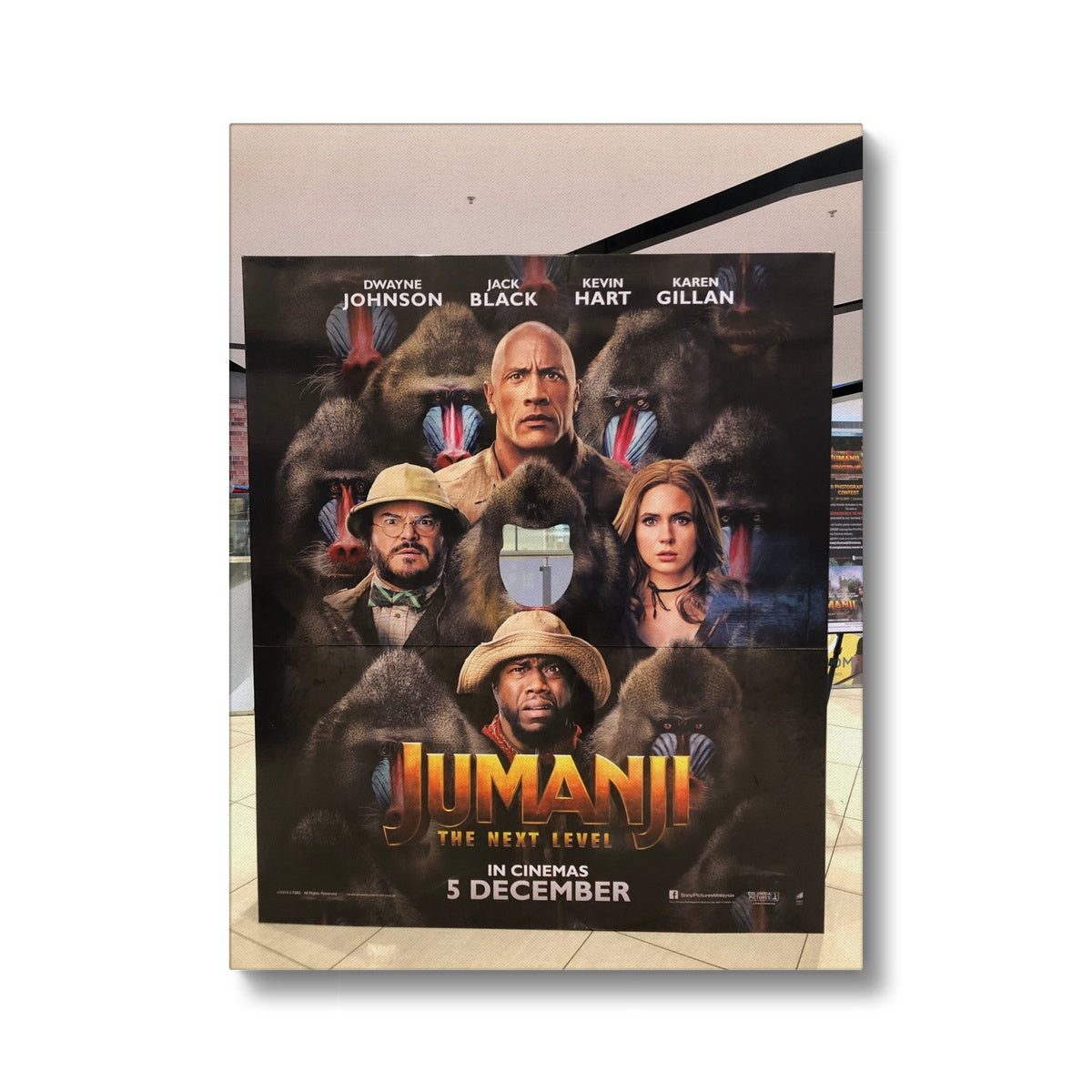 Intense Jumanji Movie Showcase Canvas