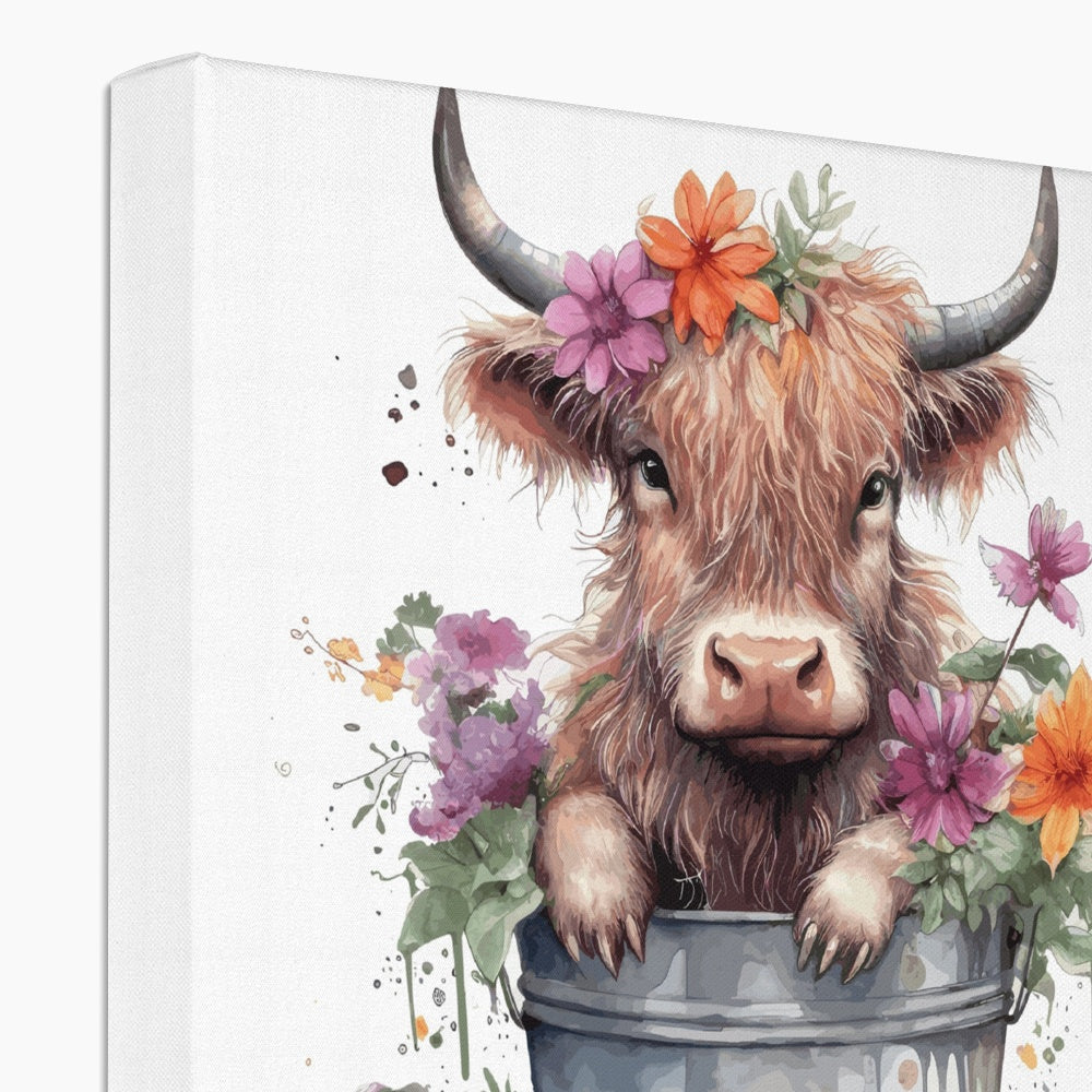 Enchanting Cowland Art  Canvas