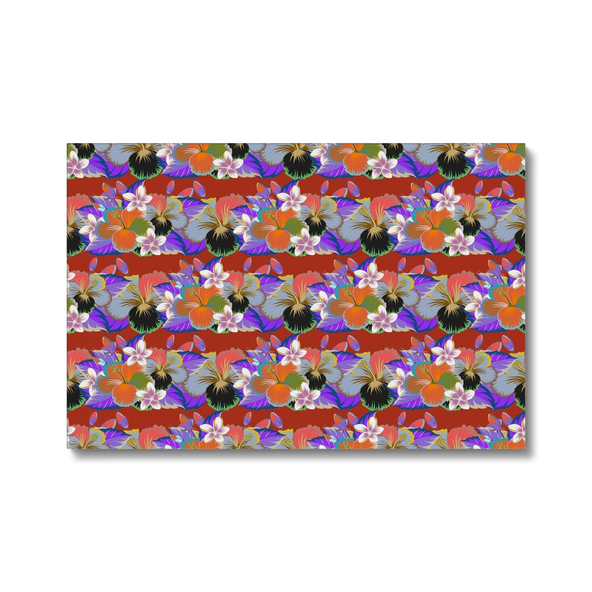 Abstract Lily Flowers Art Canvas