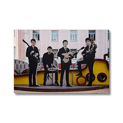 Mannequin Artwork Of The Beatles Band Canvas