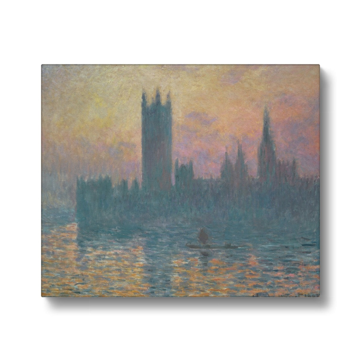 ⁠The Houses Of Parliament, Sunset, 1903, Claude Monet Canvas