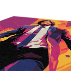 Artistic John Wick Sketch Canvas