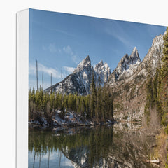 Cordial String Lake Grand Teton Canvas