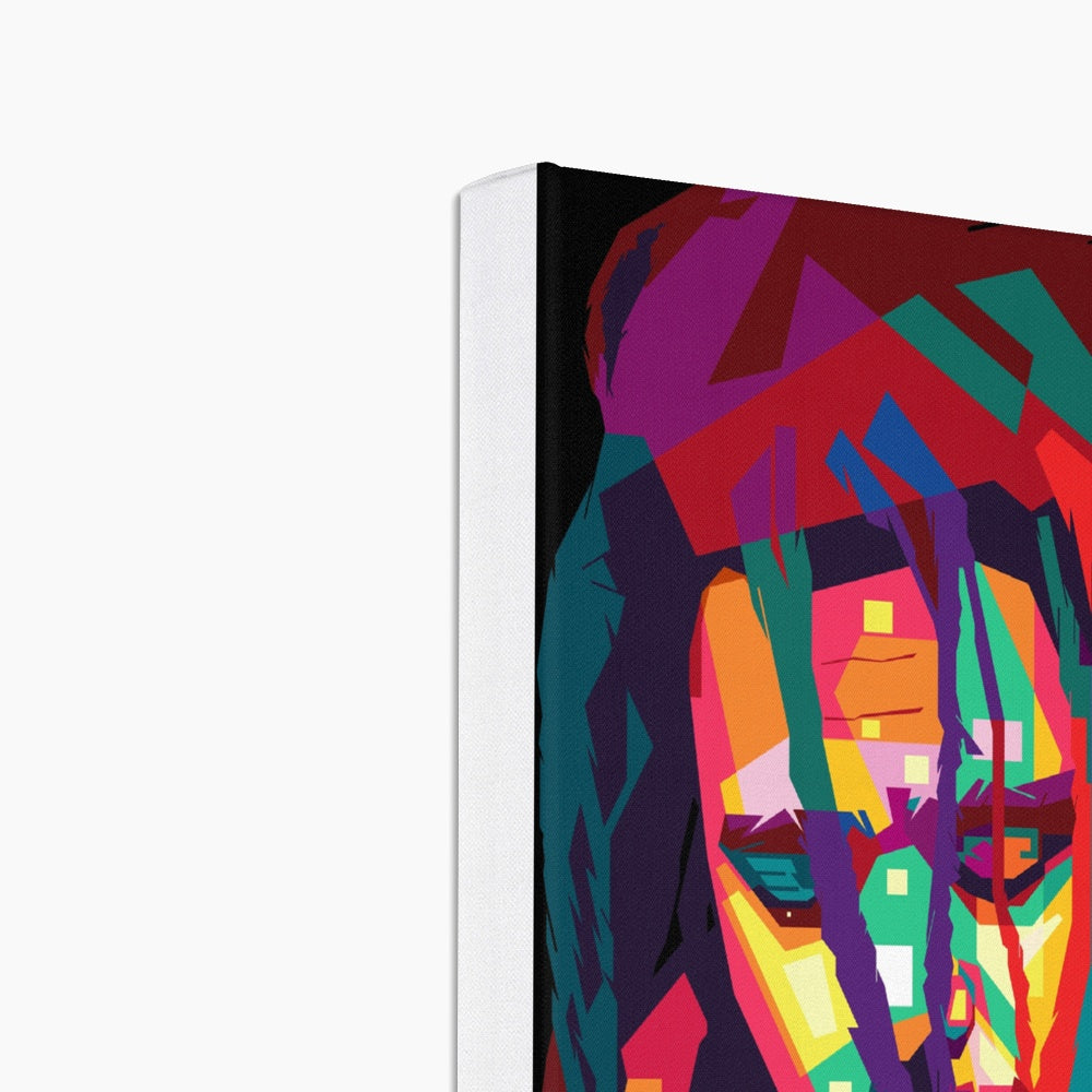 Striking J Cole Portrait  Canvas