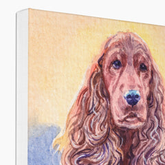 Labradoodle Oil Painting Canvas