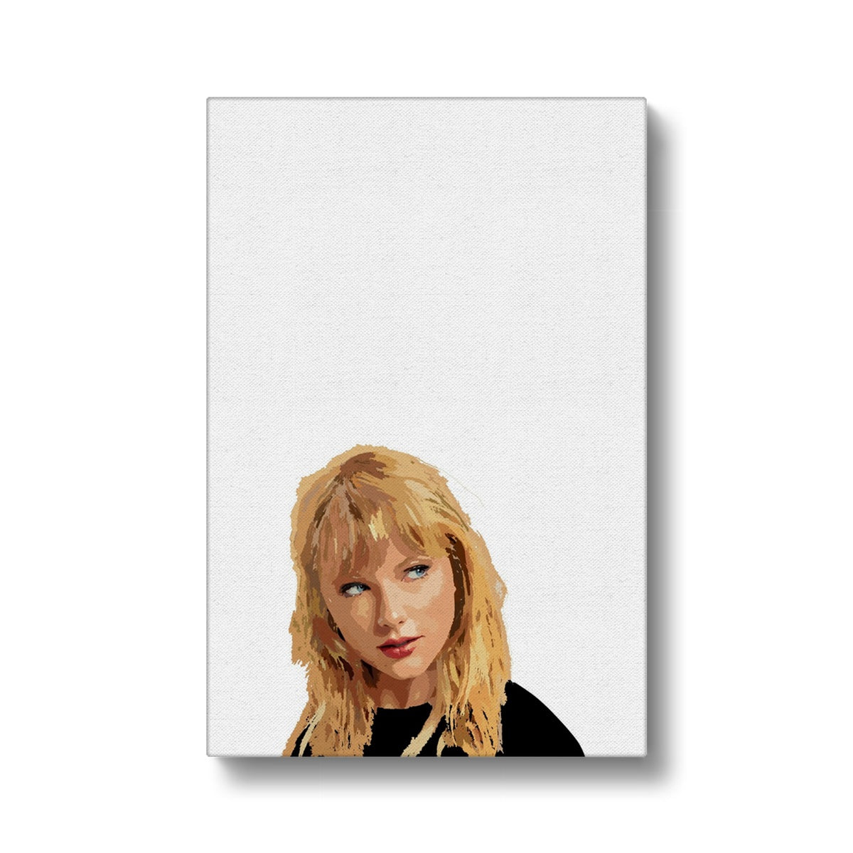 Graceful Taylor Swift Portrait Canvas