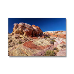 Majestic Rainbow Vista Valley Of Fire Canvas