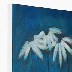 White Daisies Oil Painting Canvas