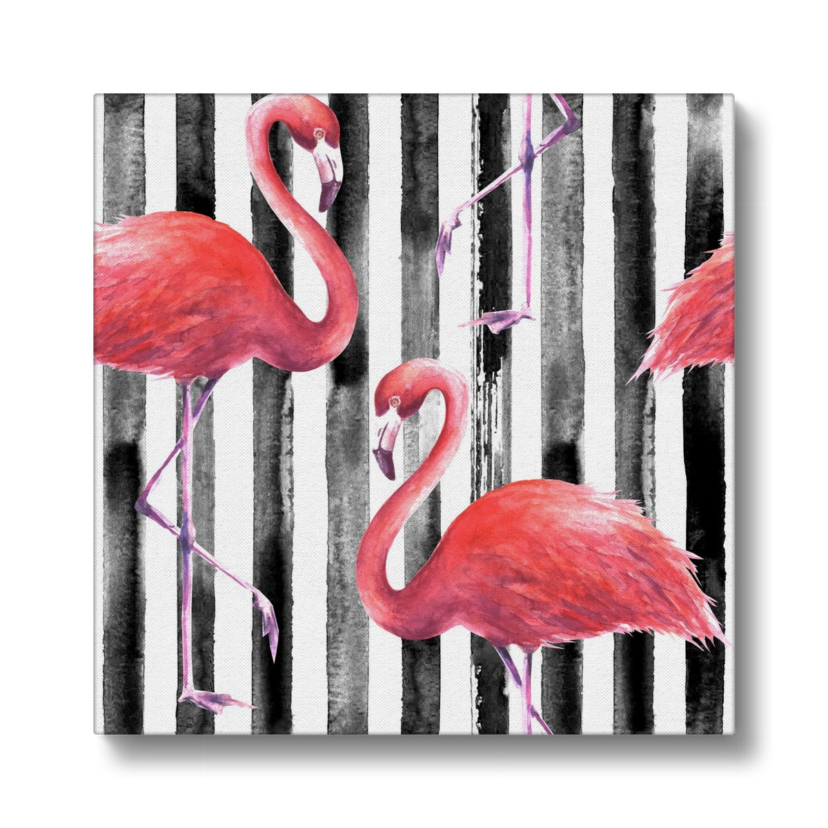 Stunning Flamingo Wall Art  Canvas