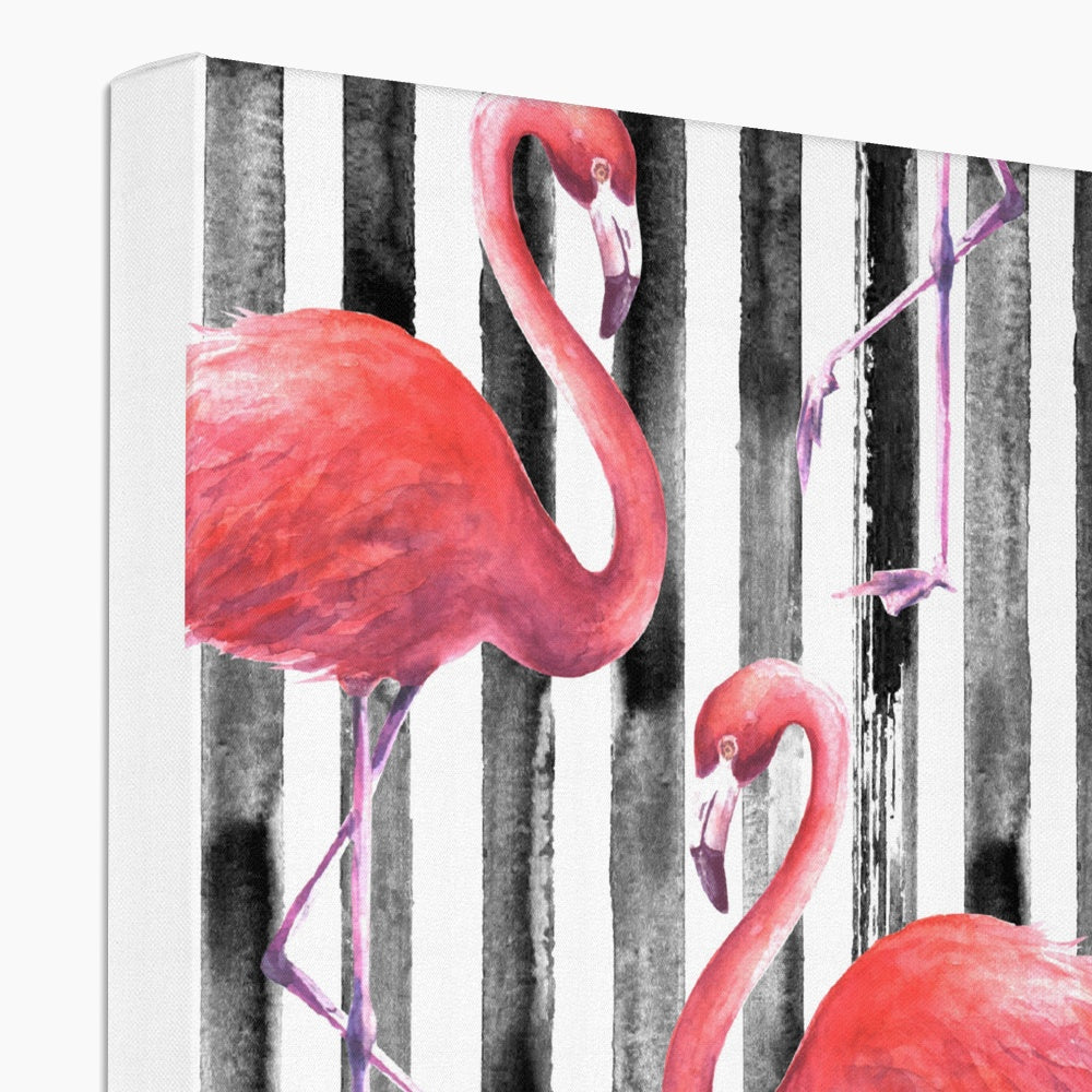 Stunning Flamingo Wall Art  Canvas