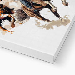 Fearless Cowboys Animated Posters Canvas