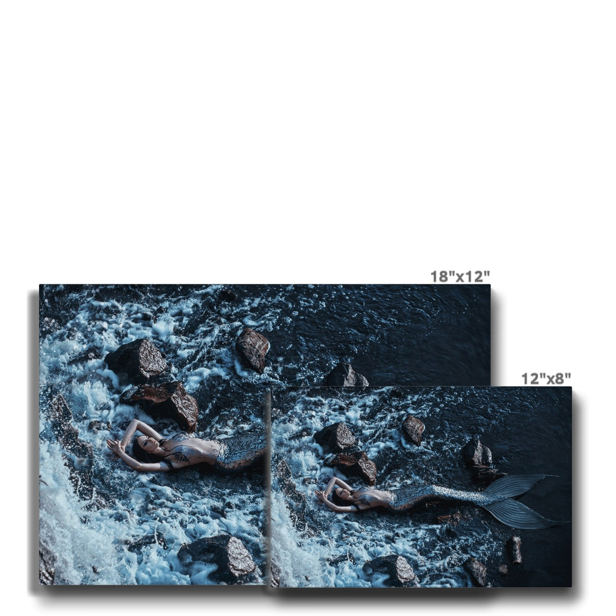 Seashore & Mermaid Beauty Canvas