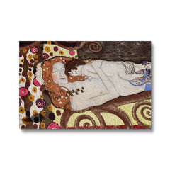 Mother and Child By Gustav Klimt Canvas