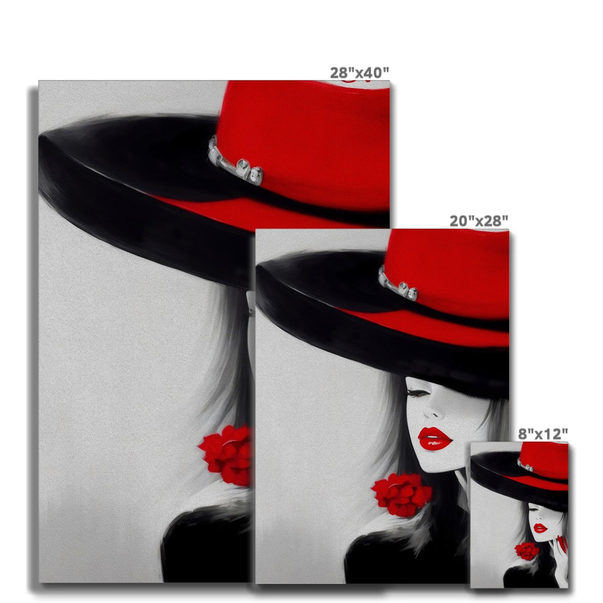 Crafty Hat Showcase Canvas