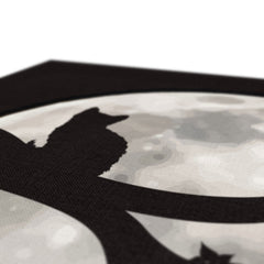 Cat , Moon & Tree Vision Canvas