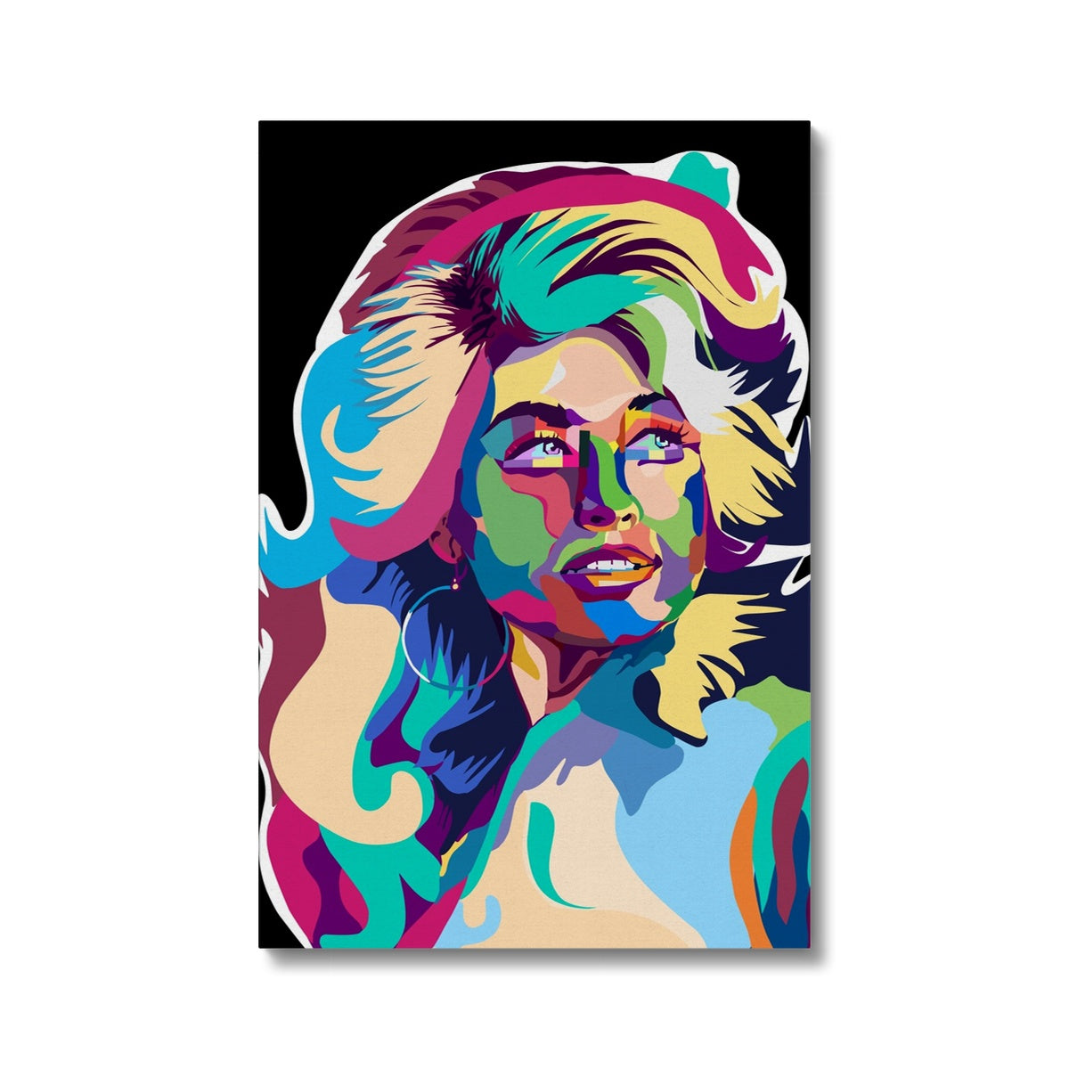 Timeless Iconic Dolly's Portrait  Canvas