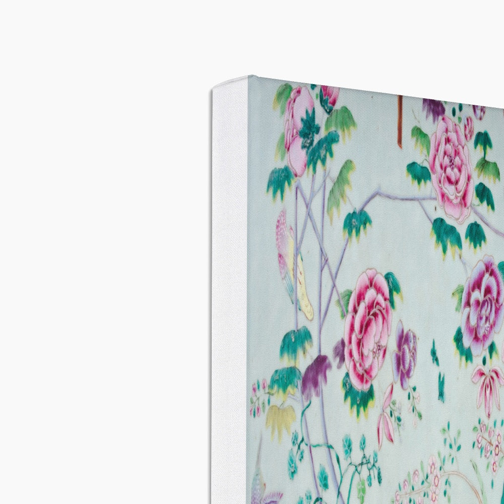 Charismatic Floral Print Canvas