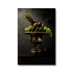 Enormous Still Life Fruit Bowl Vision Canvas