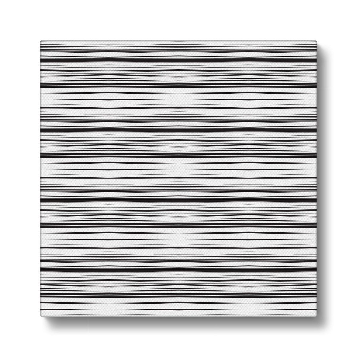 Black Lines Artistry Canvas