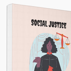 Inclusive Social Justice Art Canvas