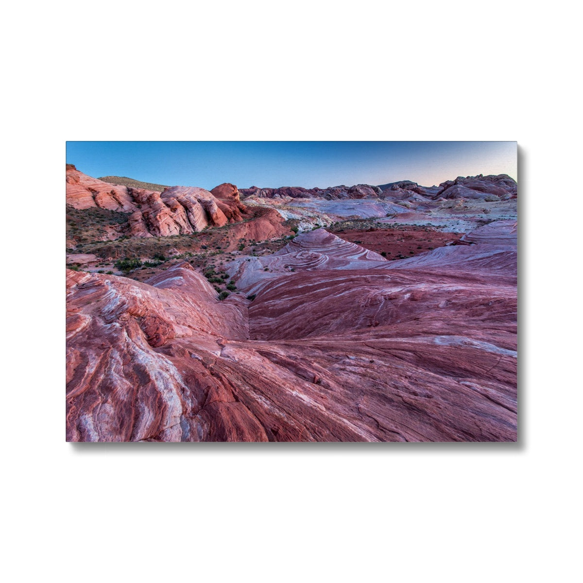 Sombre Rainbow Vista Valley Of Fire Canvas