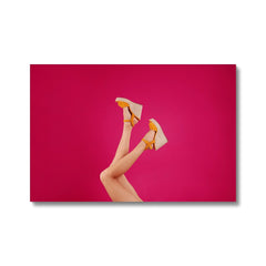 Barbie in Wedge Heels Art Canvas