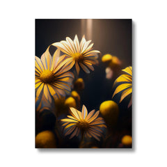 Breathtaking Yellow African Daisy Canvas