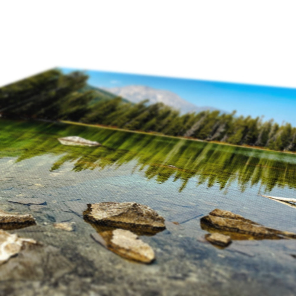 Tranquil String Lake Grand Teton Canvas