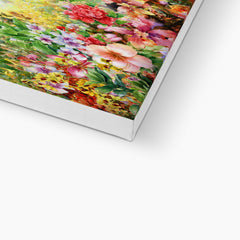 Exquisite Floral Garden Canvas