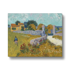 Farm in Provence By Vincent Van Gogh Canvas