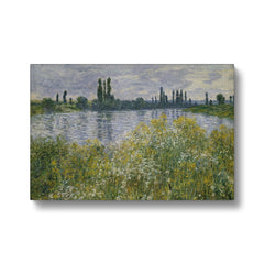 Banks of the Seine, Vétheuil I , 1880 , Claude Monet  Canvas