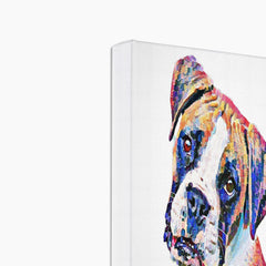 Multi-Colour Terrier Portrait Canvas